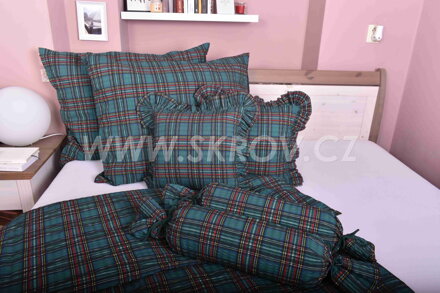 Skotská kostka zelená KR