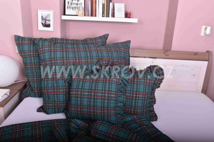 Skotská kostka zelená KR